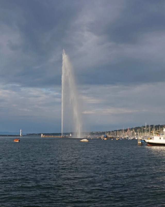 Stadtansicht von Genf