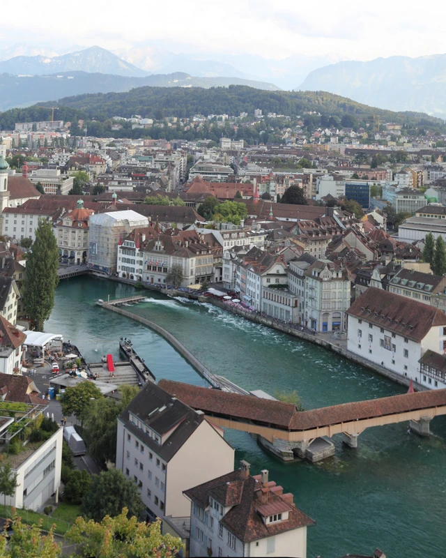 Stadtansicht von Luzern