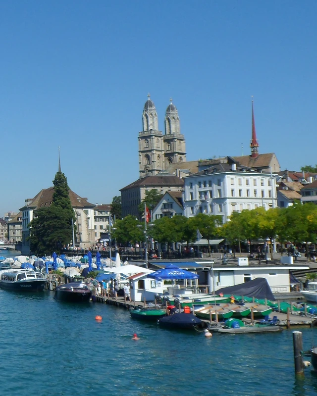 Stadtansicht von Zürich